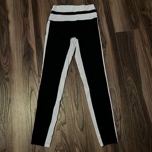 Pink Victoria Secret Ultimate Black&White Leggings